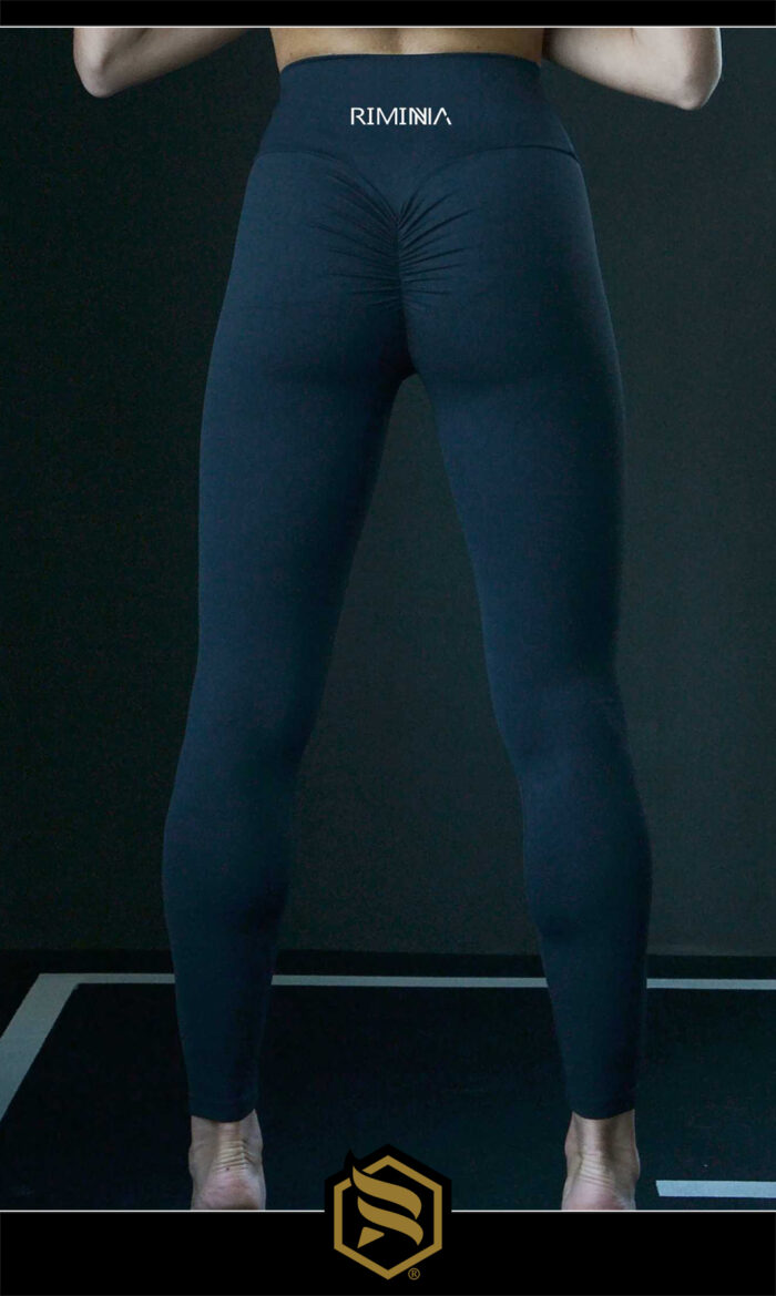 Legíny Dámsky / Leggings Push-UP 3 / Čierna / r07 – Obrázok 2